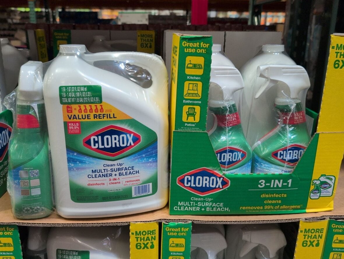 Clorox Clean-Up Multi-Surface Cleaner + Bleach Value Refill at Costco