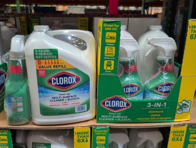 Clorox Clean-Up Multi-Surface Cleaner + Bleach Value Refill at Costco