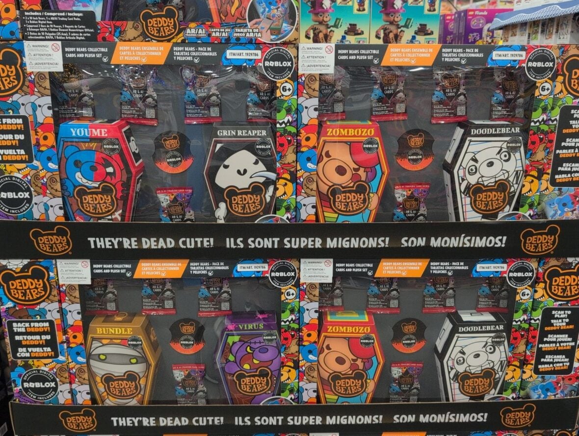 Deddy Bears Collectible Cards and Plush Set at Costco