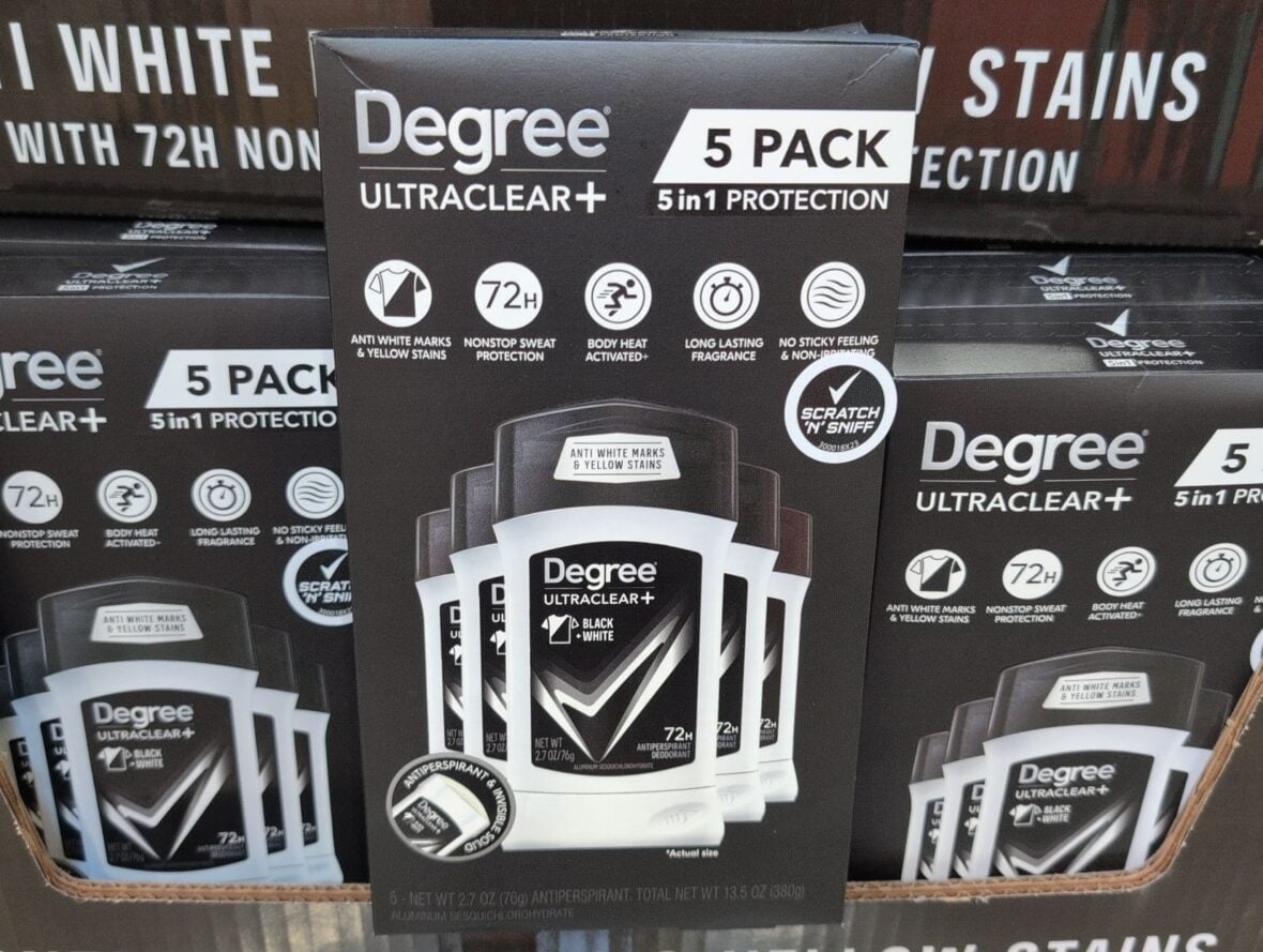Degree Ultraclear+ Antiperspirant at Costco
