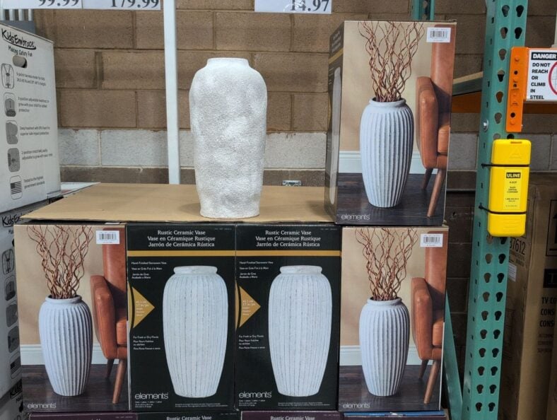 Elements Rustic Ceramic Vase at Costco