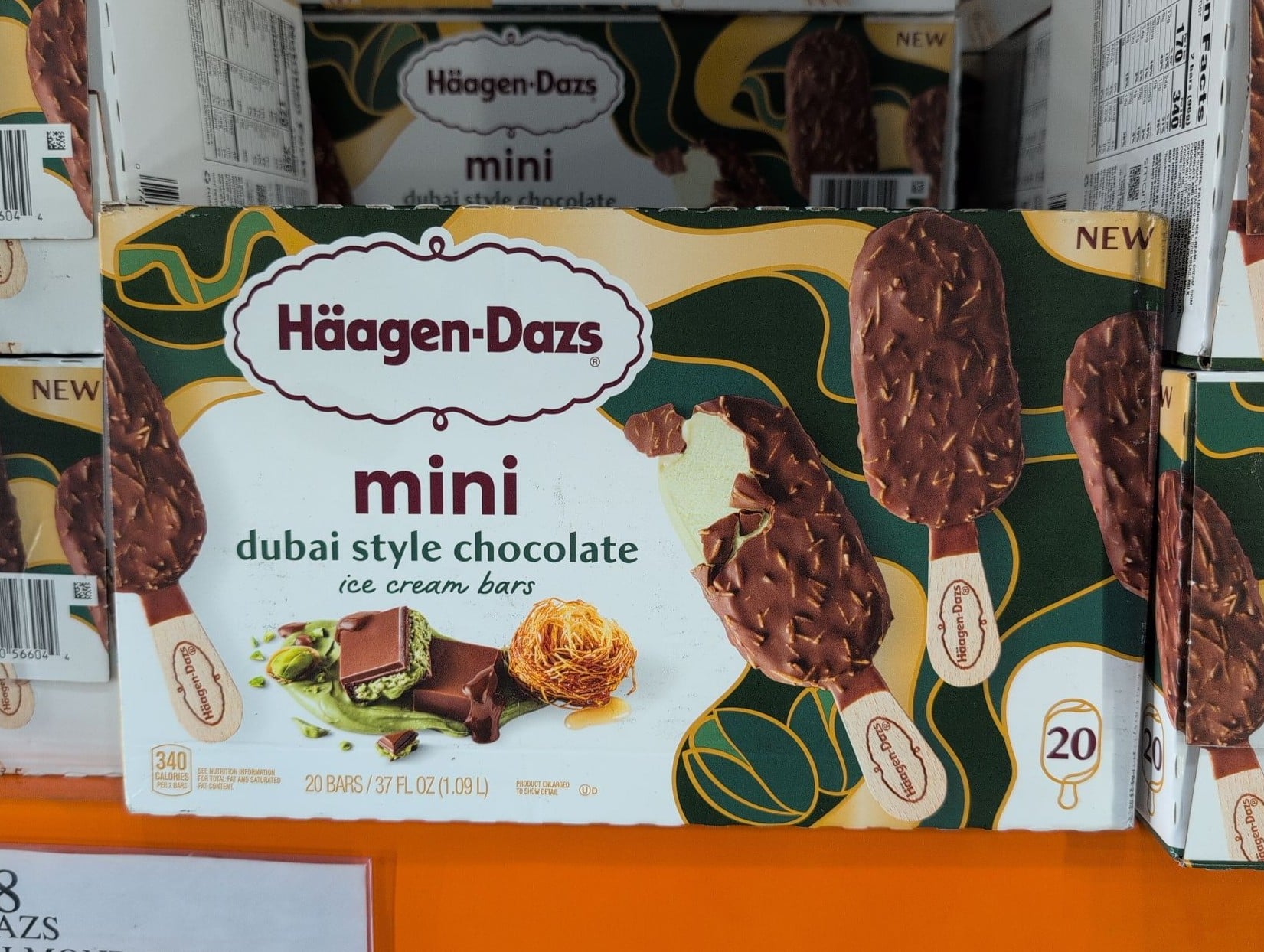New Product: Haagen-Dazs Mini Dubai Style Chocolate Ice Cream Bars