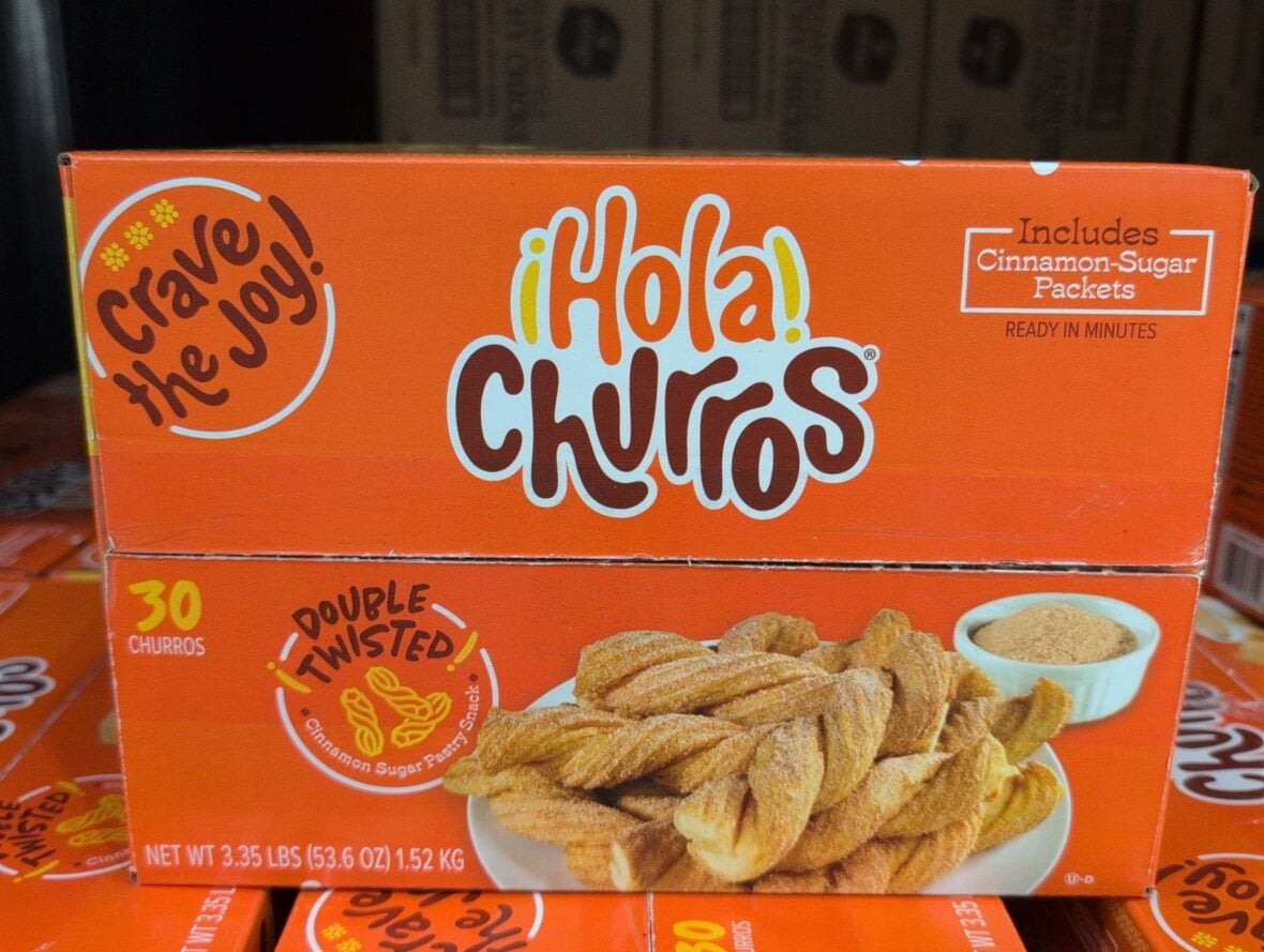 Hola Churros Double Twisted Churros at Costco