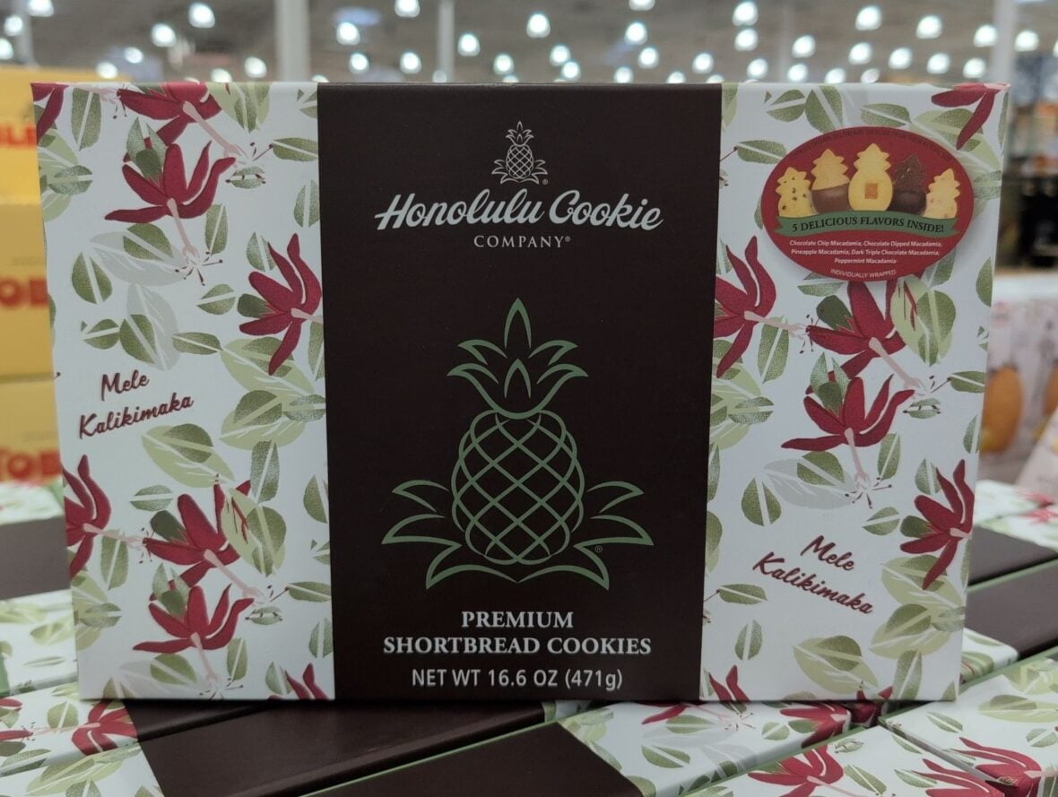 Honolulu Cookie Company Premium Shortbread Cookies at Costco