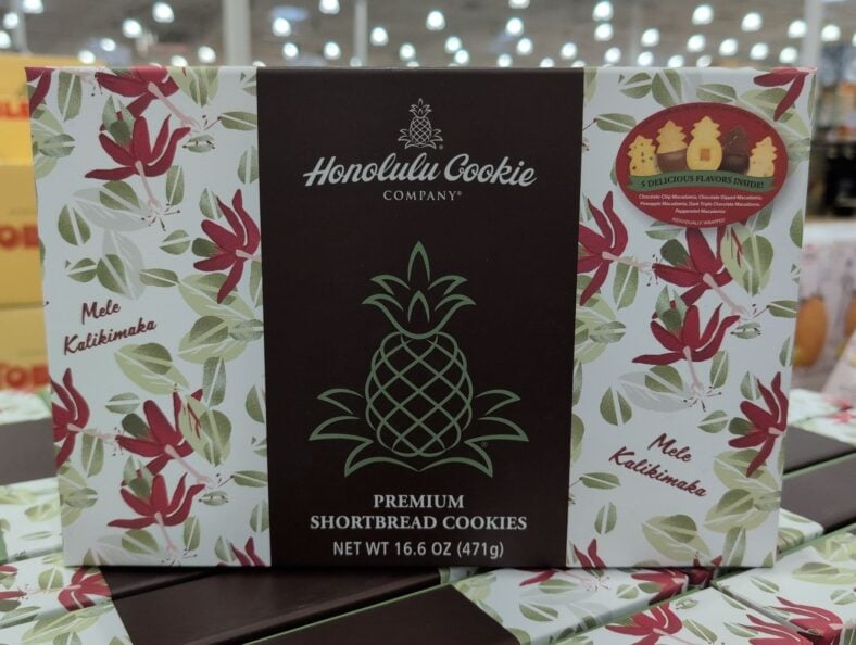 Honolulu Cookie Company Premium Shortbread Cookies at Costco