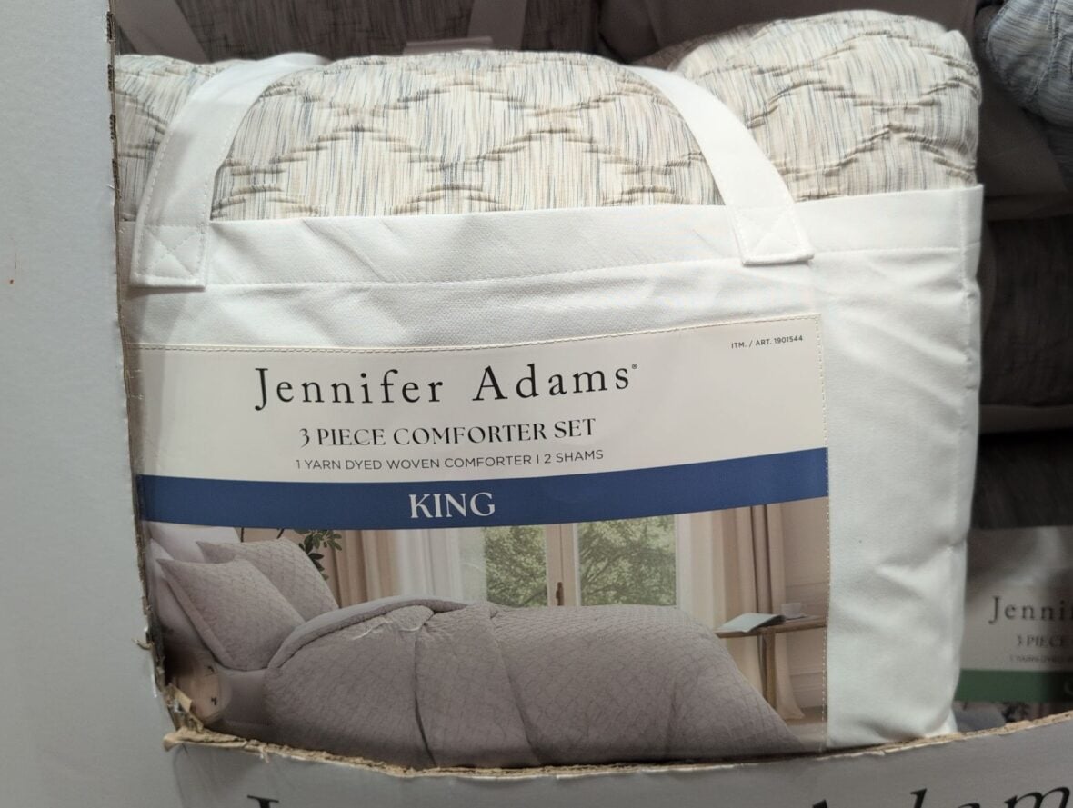Jennifer Adams 3 Piece Comforter Set at Costco