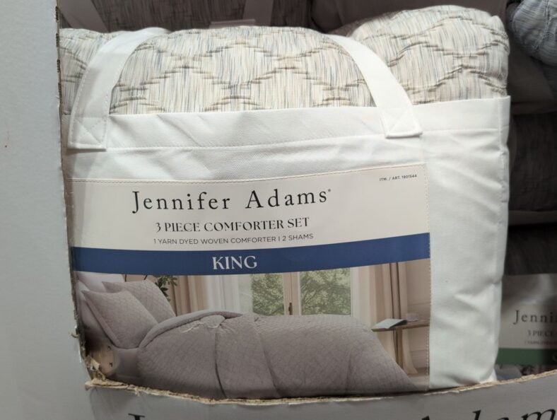 Jennifer Adams 3 Piece Comforter Set at Costco