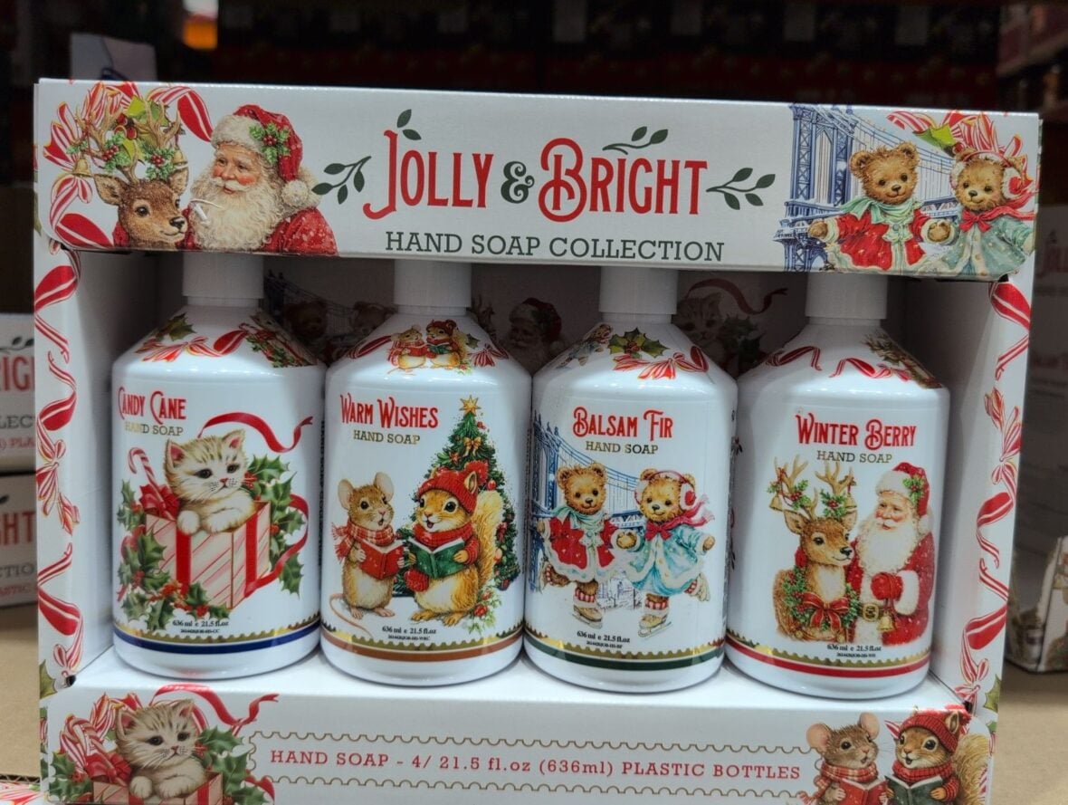 Jolly & Bright Hand Soap Collection at Costco