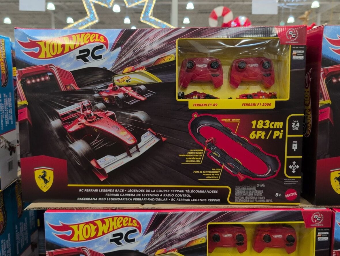 Mattel Hot Wheels RC Ferrari Legends Race Track Set at Costco