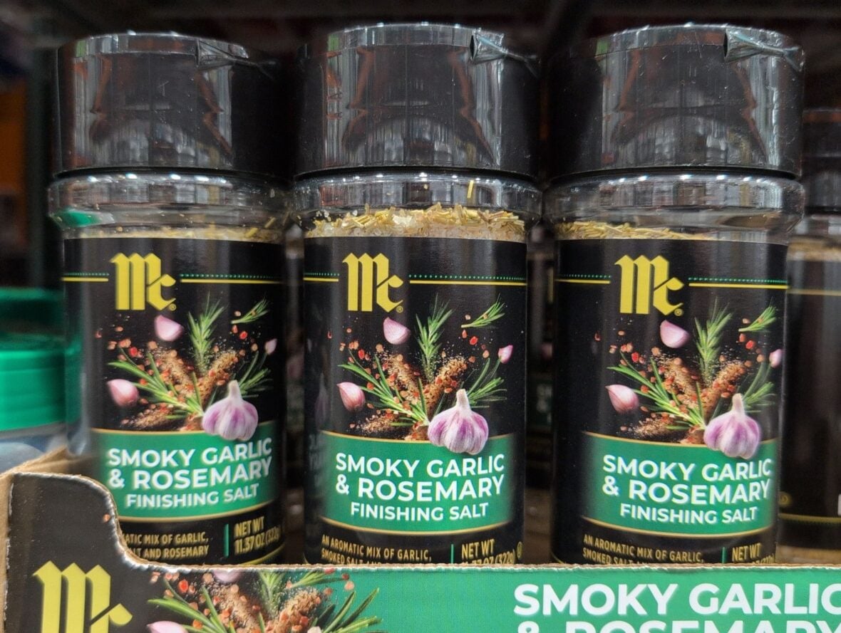 McCormick Smoky Garlic & Rosemary Finishing Salt at Costco