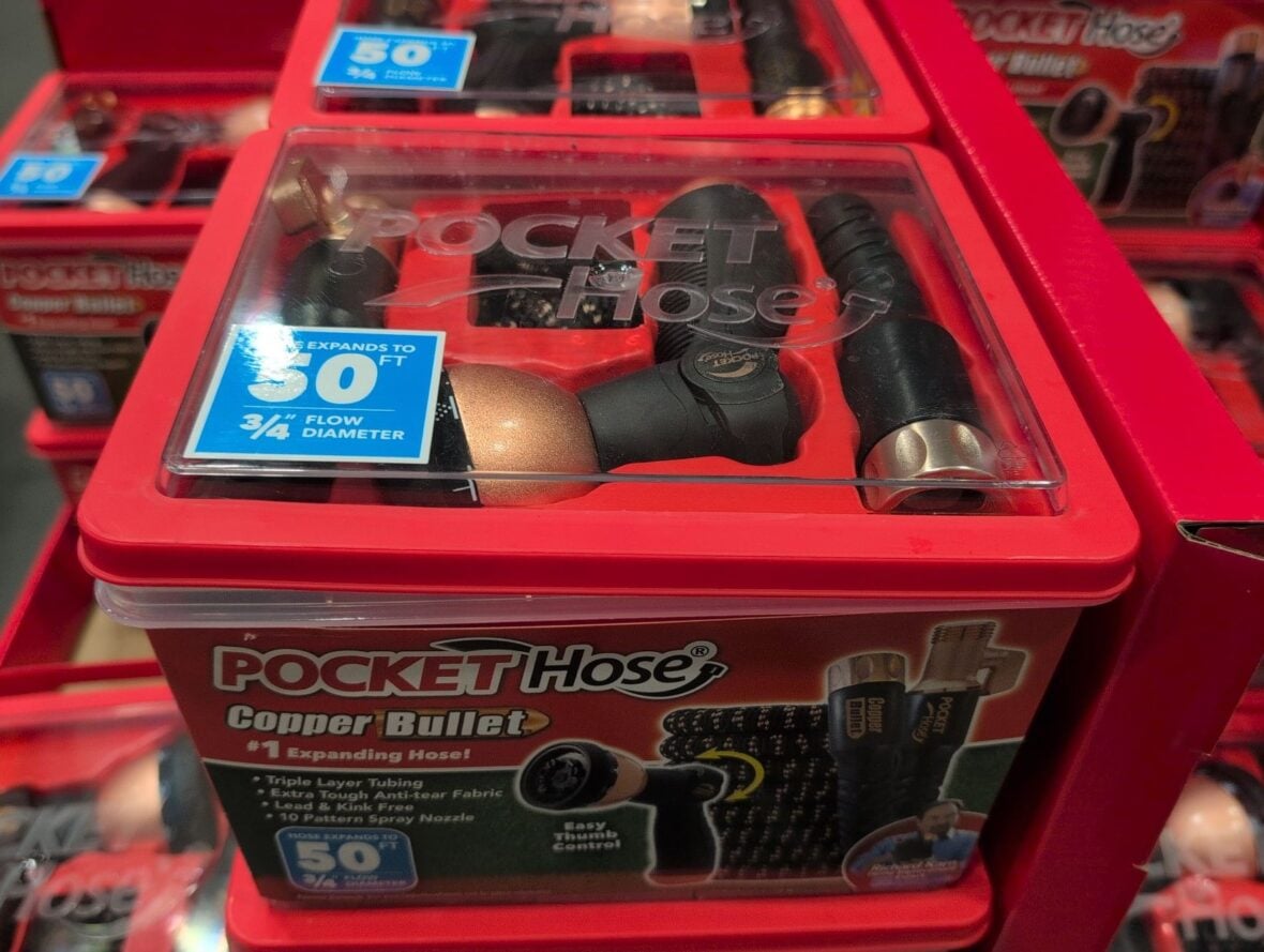 Pocket Hose Copper Bullet 50FT Hose w/ Nozzle at Costco