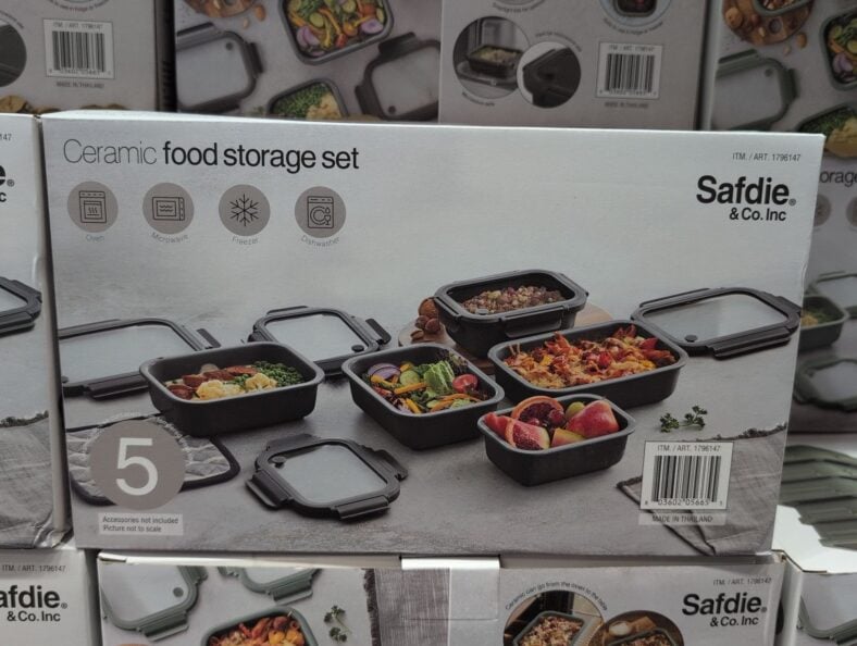 Safdie & Co Ceramic Food Storage Set at Costco