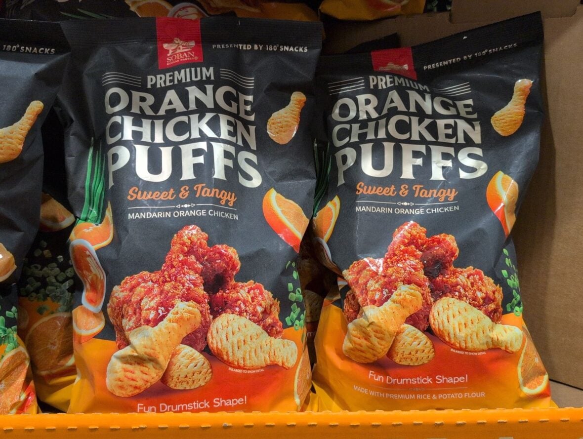 Soban Orange Chicken Puffs at Costco