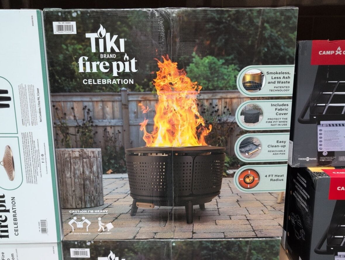 TIKI Brand Smokeless Fire Pit at Costco