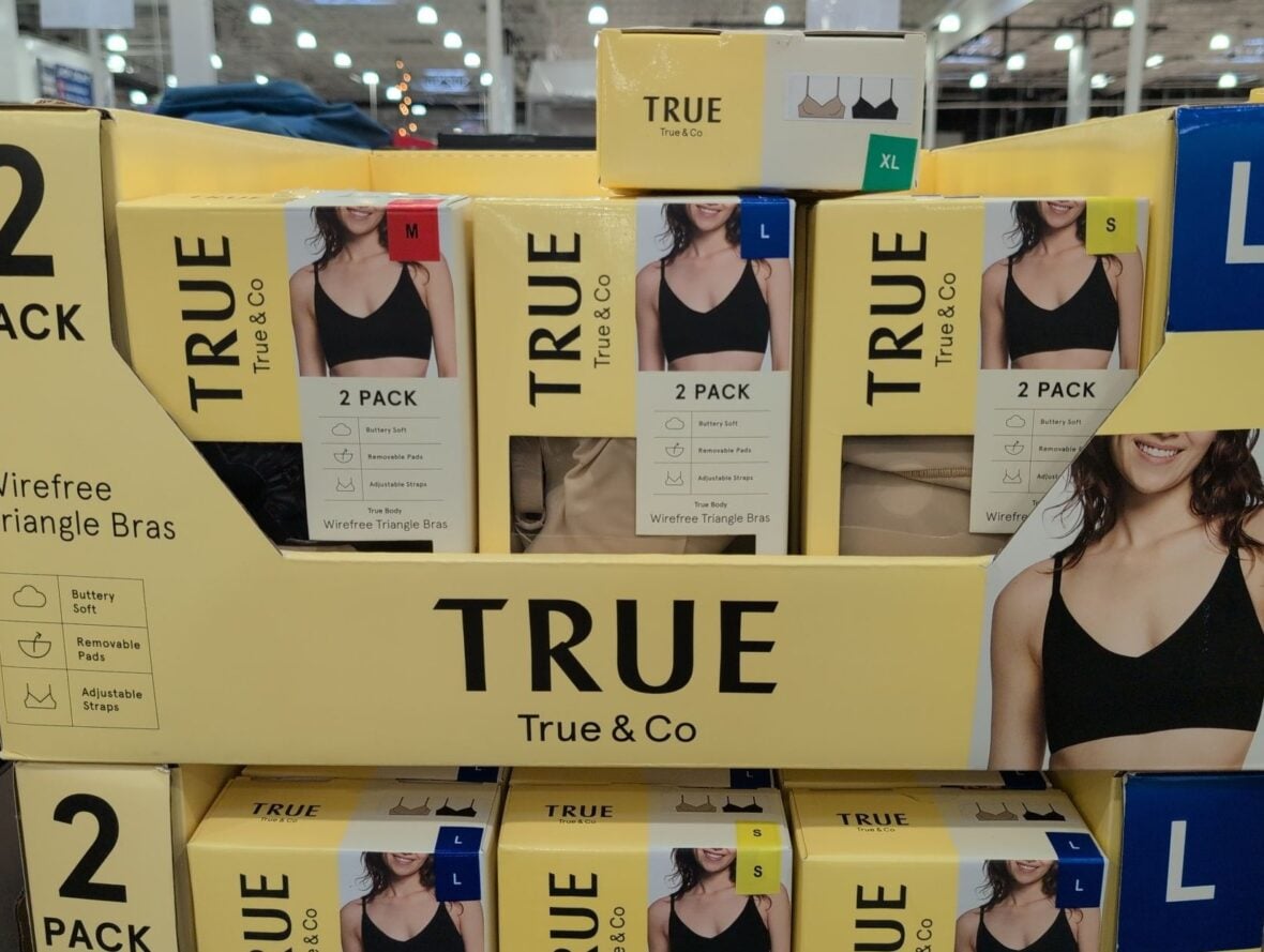 True & Co Women's Bra 2 Pack at Costco