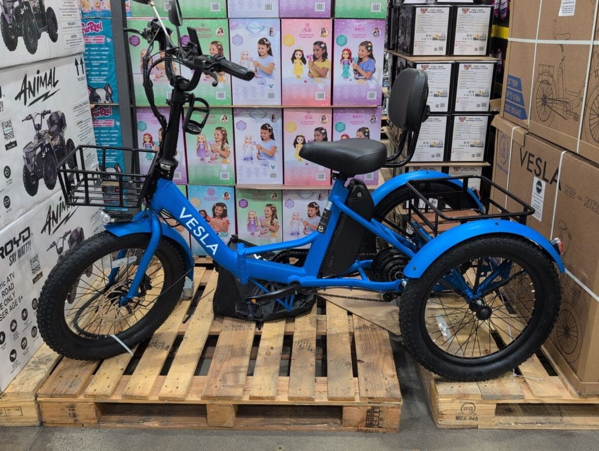 Vesla Foldable Fat Tire E-Trike at Costco