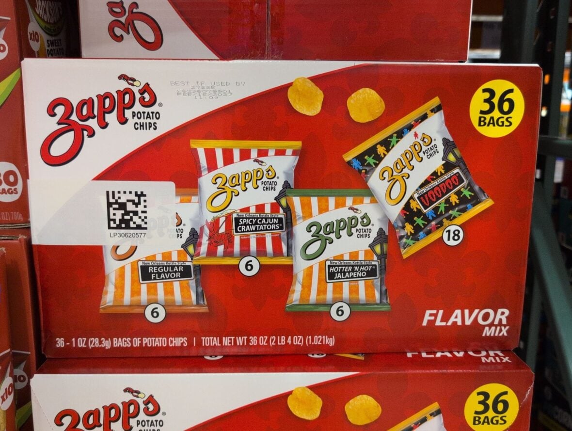Zapp's Variety Chips at Costco