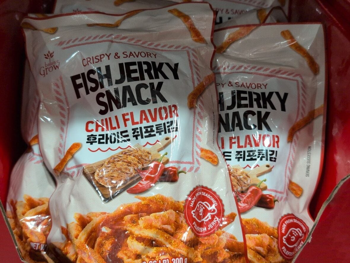 Balance Grow Fish Jerky Snack at Costco