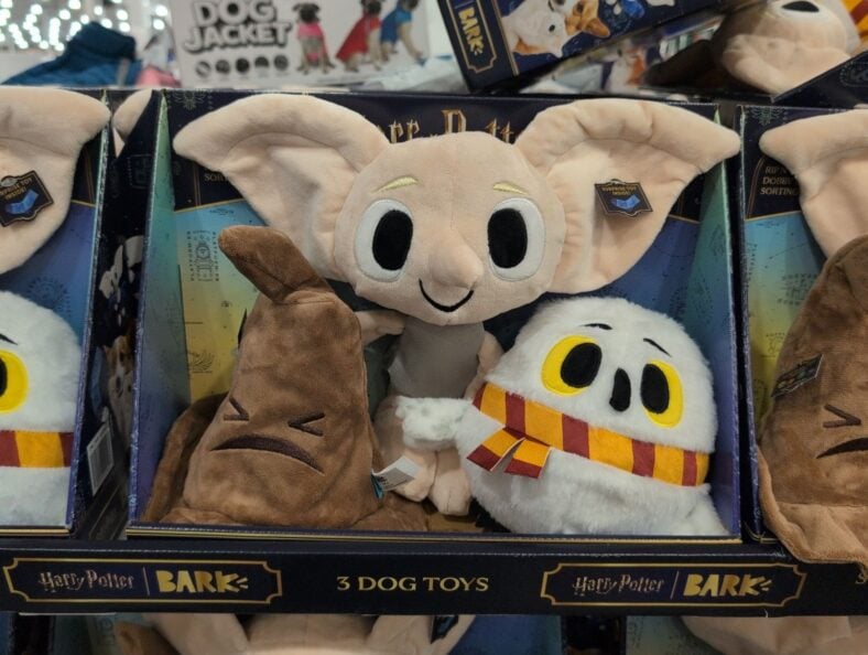 Bark Harry Potter Dog Plush Dog Toy 3 Pack at Costco