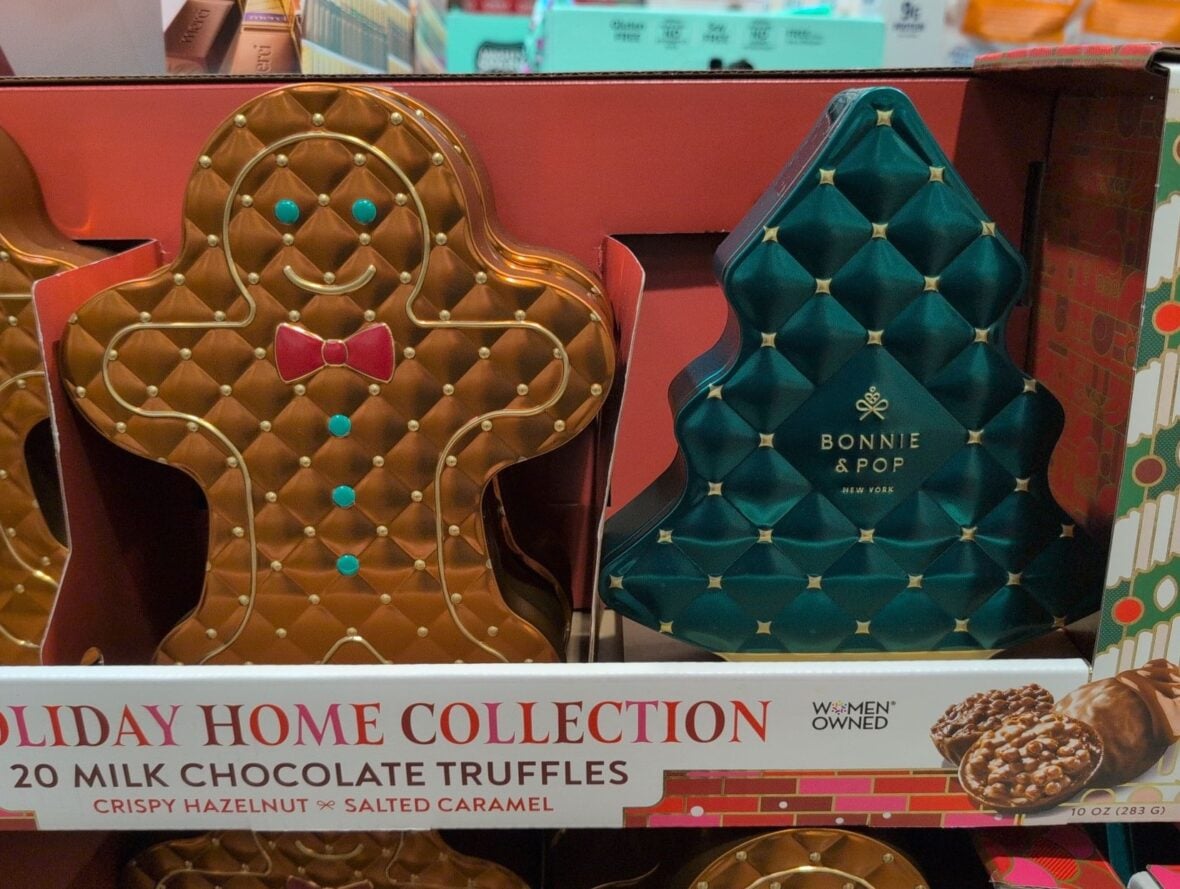 Bonnie & Pop Chocolates Tin at Costco