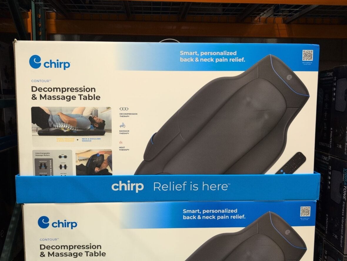 Chirp Contour Massage Roller Table Bundle at Costco