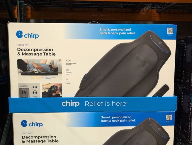 Chirp Contour Massage Roller Table Bundle at Costco