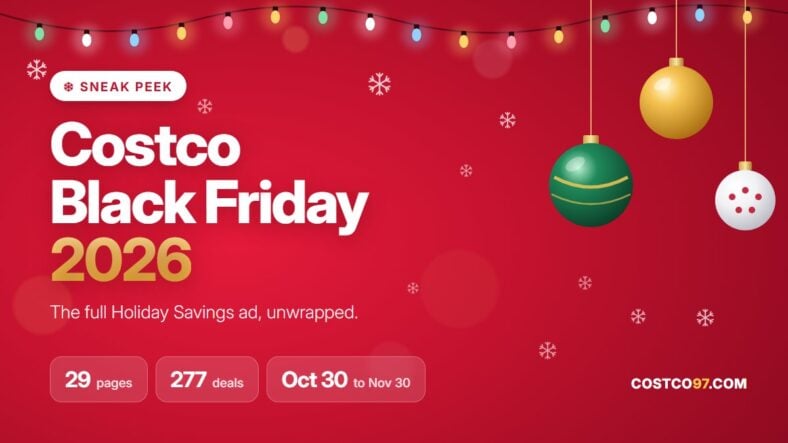 Costco Black Friday 2026 ad sneak peek