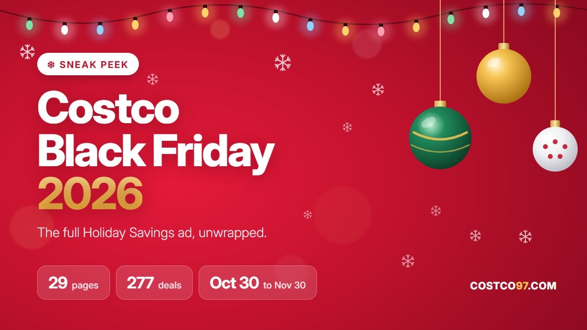 Costco Black Friday 2026 Ad