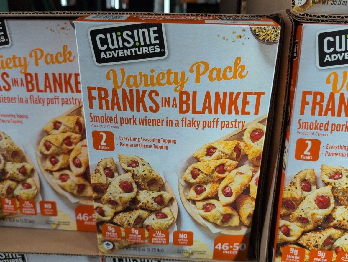 Cuisine Adventures Franks in a Blanket Variety Pack at Costco