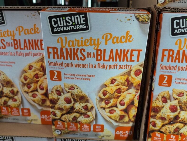 Cuisine Adventures Franks in a Blanket Variety Pack at Costco