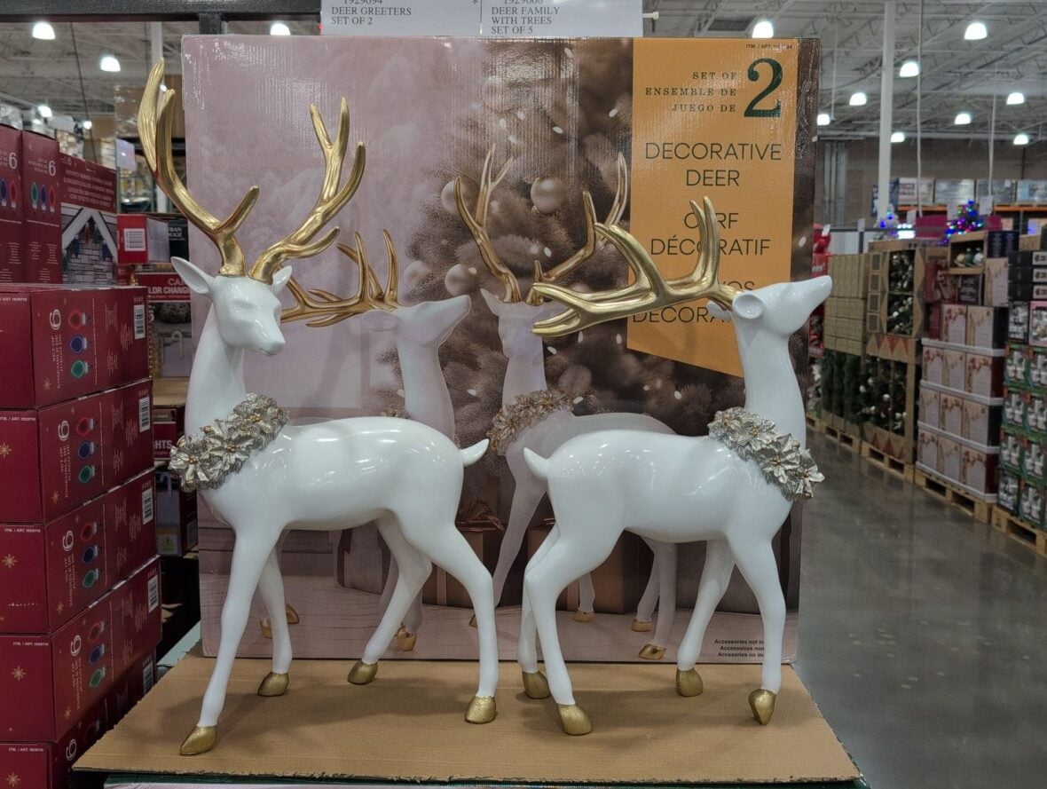 Decorative Deer Greeters Set of 2 at Costco