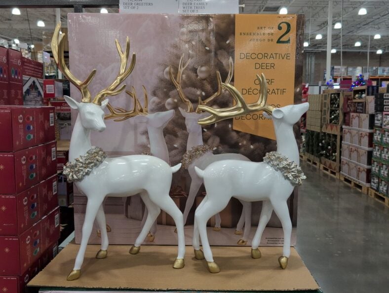 Decorative Deer Greeters Set of 2 at Costco