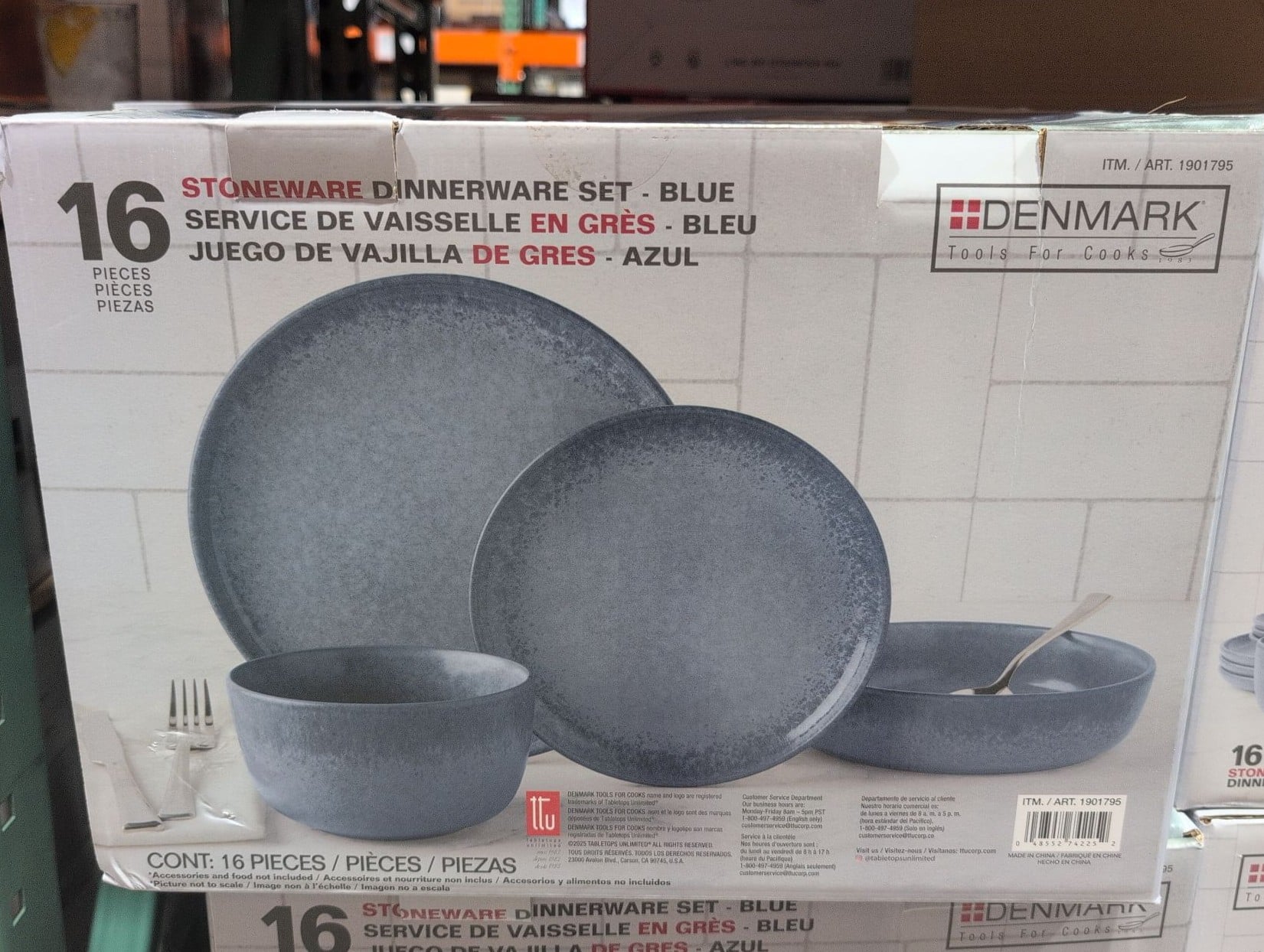 Denmark Tools for Cooks Kamilah 16-Piece Dinnerware Set