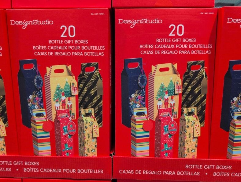DesignStudio Bottle Gift Boxes at Costco