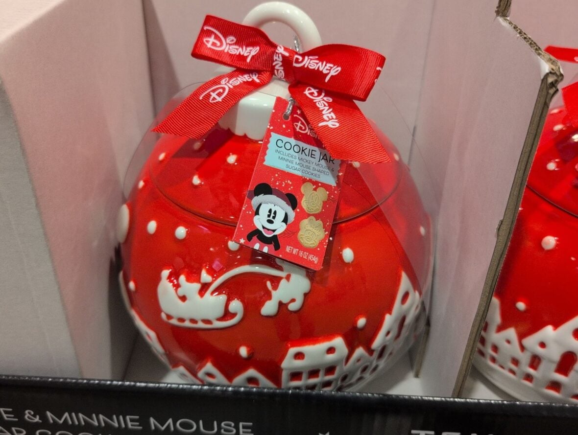 Disney Cookie Jar with Sugar Cookies at Costco