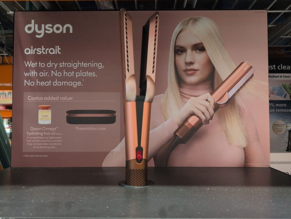 Dyson Airstrait Hair Straightener at Costco