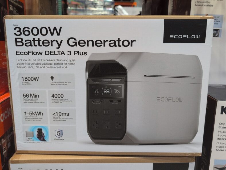 EcoFlow Delta 3 Plus at Costco