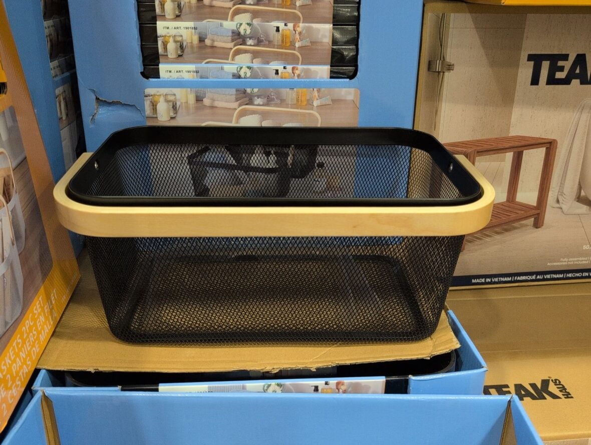 Edifice Mesh Storage Basket with Handle at Costco
