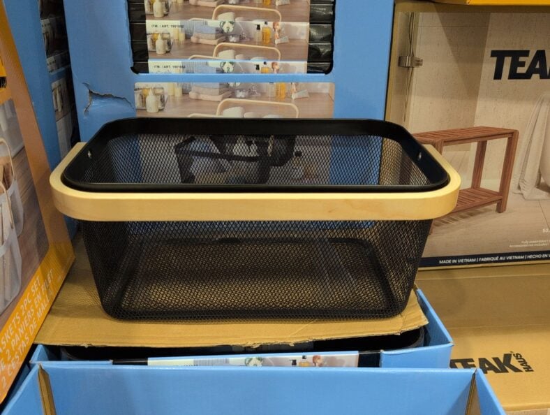 Edifice Mesh Storage Basket with Handle at Costco