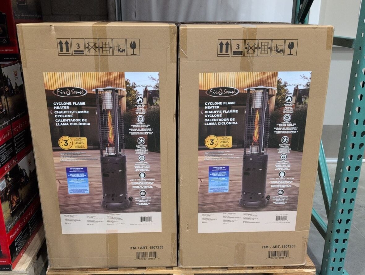 Fire Sense Cyclone Patio Heater at Costco