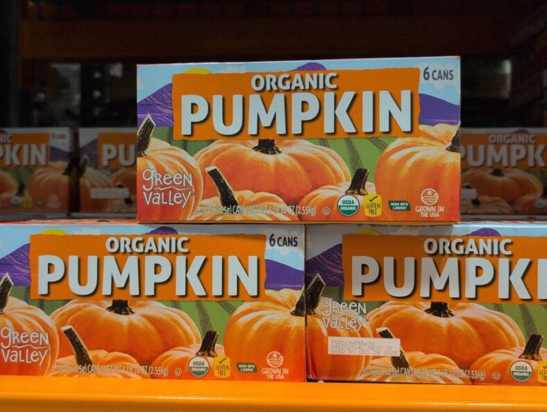 Green Valley Organic Pumpkin at Costco