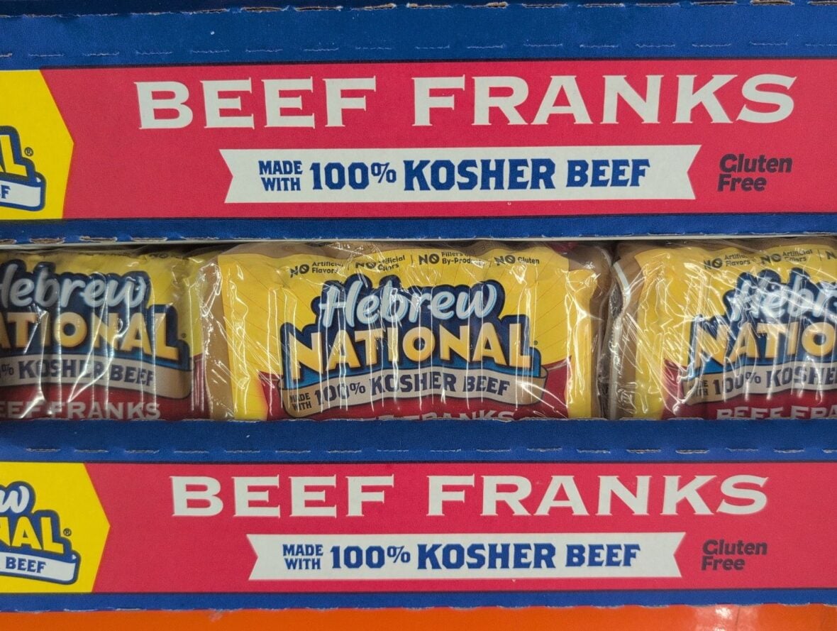 Hebrew National Beef Franks at Costco