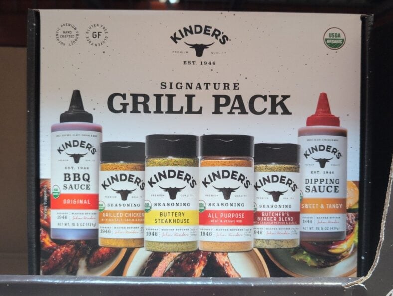 Kinder's Signature Grill Pack at Costco