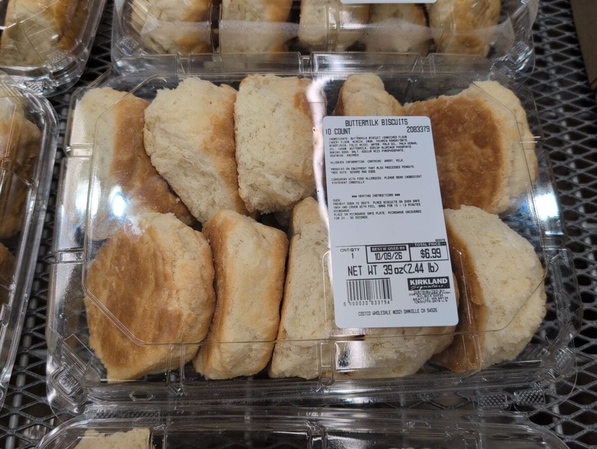 Kirkland Signature Buttermilk Biscuits at Costco