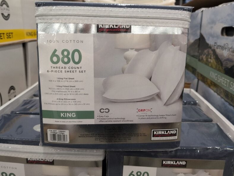 Kirkland Signature Sheet Set at Costco