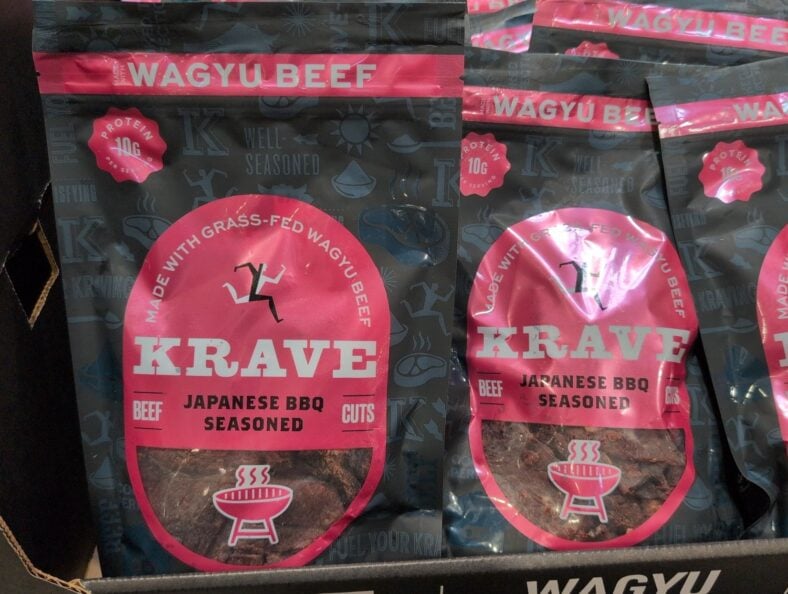Krave Wagyu Beef Jerky Japanese BBQ at Costco