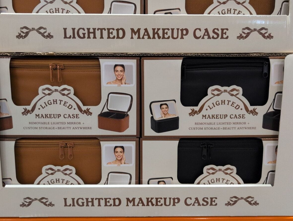 Lighted Makeup Case at Costco