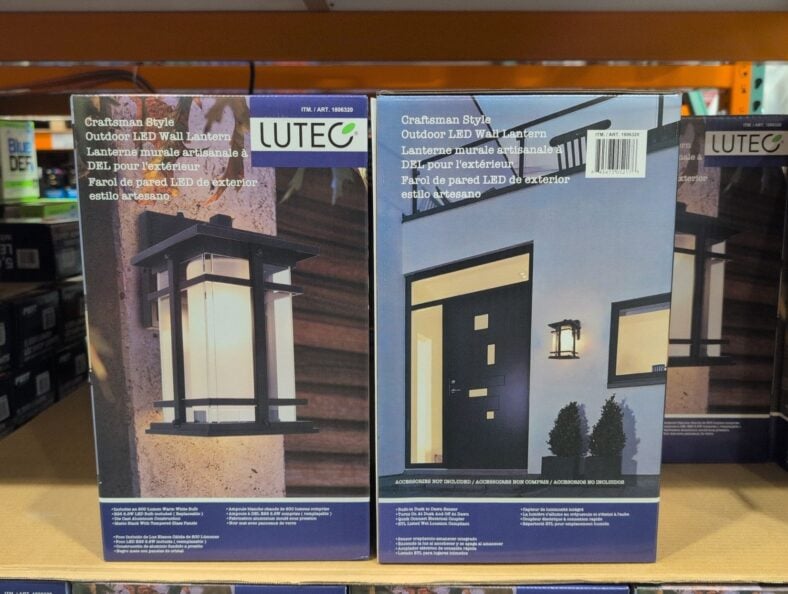 Lutec Craftsman Style Coach Light at Costco