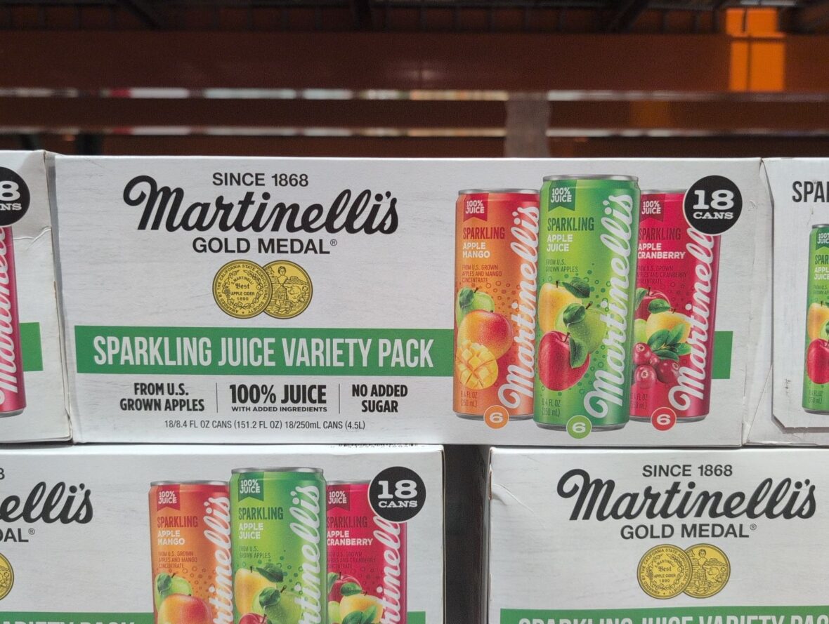 Martinelli's Sparkling Juice Variety Pack at Costco