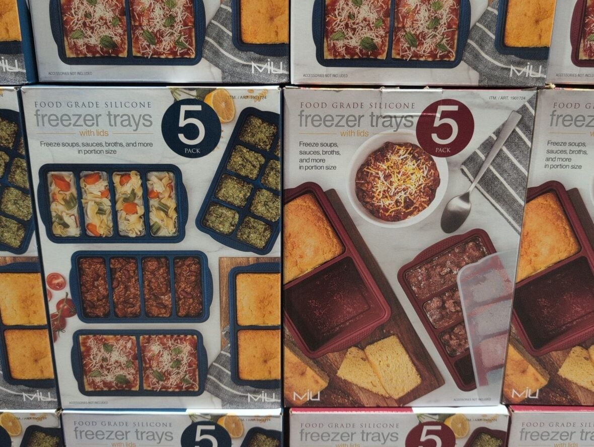 MIU Food Grade Silicone Freezer Trays 5-Pack at Costco